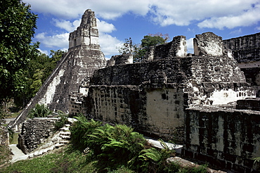 Temple I, Tikal, UNESCO World Heritage Site, Peten, Guatemala, Central America