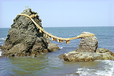 Shinto Shrine (Wedded Rocks), Futami Ga Ura Ise, Japan