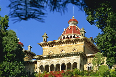 The 19th century Quinta by English architect James Knowles in Moorish Gothic style, Monserrate, Sintra, Portugal, Europe