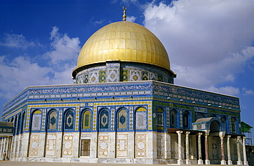 The Dome of the Rock, Jerusalem, Israel, Middle East