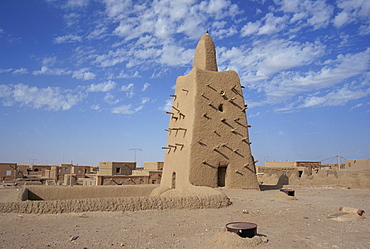 The Djinguereber Mosque, Timbuktu, UNESCO World Heritage Site, Mali, West Africa, Africa