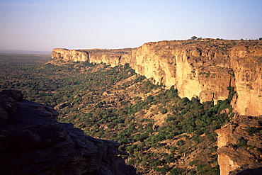 The Bandiagara escarpment, Dogon area, Mali, Africa