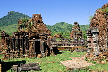 Cham temple, Mison, Da Nang province, Vietnam, Indochina, Southeast Asia, Asia