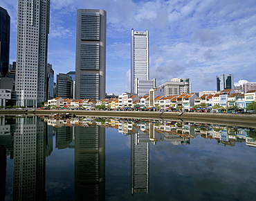 Boat Quay, Singapore, Southeast Asia, Asia