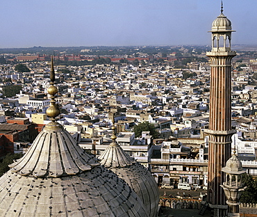 Jama Masjid in Old Delhi, India, Asia