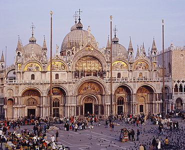 St. Mark's Basilica, Venice, UNESCO World Heritage Site, Veneto, Italy, Europe