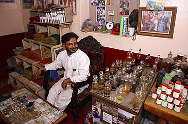 Ayurvedic Doctor, Aman, in Mysore, India, Asia