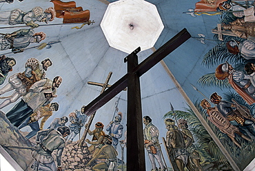 Magellan's Cross,Christian cross planted by Portuguese and Spanish explorers as ordered by Ferdinand Magellan upon arriving in Cebu in 1521, Cebu, Philippines, Southeast Asia, Asia