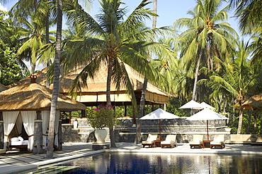 Pool at the Spa Village Resort in Tembok, Bali, Indonesia, Southeast Asia, Asia
