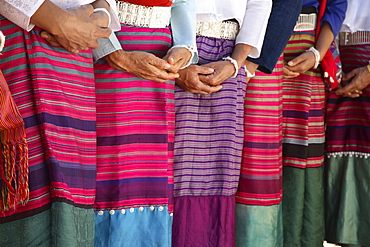 Thai Koen costumes from Chentung, Shan States, Myanmar (Burma), Asia