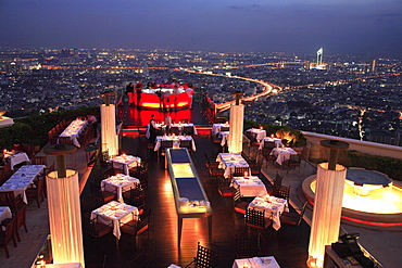 Sirocco Restaurant, Bangkok, Thailand, Southeast Asia, Asia