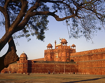 The Red Fort, UNESCO World Heritage Site, Delhi, India, Asia