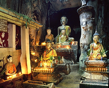 Chiang Dao Cave in Chiang Mai province, Thailand, Southeast Asia, Asia