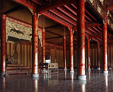 Thai Hoa Palace, The Citadel at Hue, Vietnam, Indochina, Southeast Asia, Asia