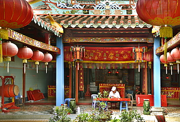 Chinese clan house, Phan Thiet, Vietnam, Indochina, Southeast Asia, Asia