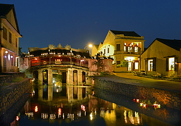 Japanese Bridge, Hoi An, UNESCO World Heritage Site, Vietnam, Indochina, Southeast Asia, Asia