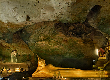 Wat Suwannakuha, a cave temple in Phang Nga, a popular excursion from Phuket, Thailand, Southeast Asia, Asia