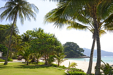 The beach at The Surin Hotel, Phuket, Thailand, Southeast Asia, Asia