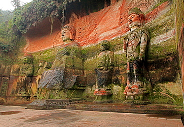 Oriental Buddha Park, Leshan, Lingyun Shan Mountain, Sichuan, China, Asia 