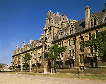 Meadow Buildings, Christ Church College, Oxford, Oxfordshire, England, United Kingdom, Europe