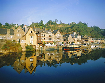 Port of Dinan, La Rance, Brittany, France, Europe