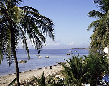 Bamburi Beach, near Mombasa, Kenya, East Africa, Africa