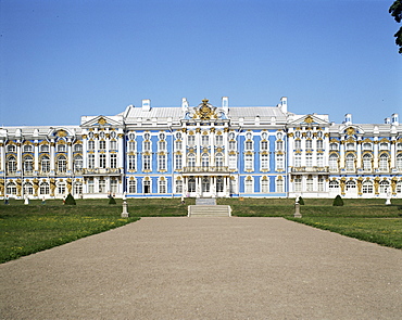 Catherine Palace, Pushkin, near St. Petersburg, Russia, Europe