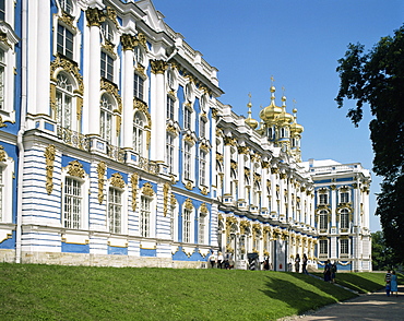 Catherine Palace, Pushkin, near St. Petersburg, Russia, Europe