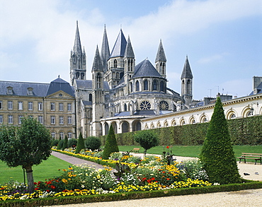 St. Stephens Christian church, Abbaye aux Hommes, Caen, Basse Normandie (Normandy), France, Europe