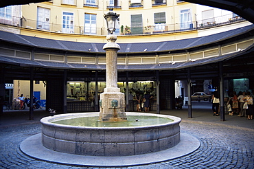 Plaza Redonda, 1836, Valencia, Spain, Europe