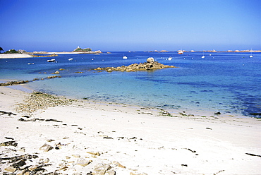 Port-Blanc, Cote de Granit Rose, Cotes d'Amor, Brittany, France