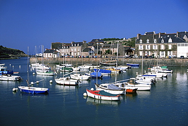 Le Val-Andre, harbour, Emerald Coast, Cotes d'Amor, Brittany, France, Europe