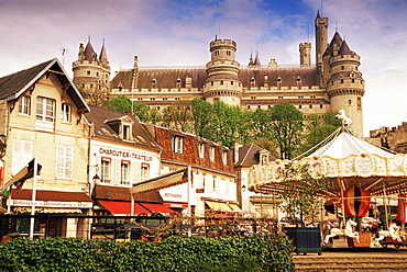 Chateau, Pierrefonds, Oise, Nord-Picardy, France, Europe