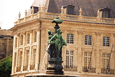 Place de la Bourse, Bordeaux, Gironde, Aquitaine, France, Europe