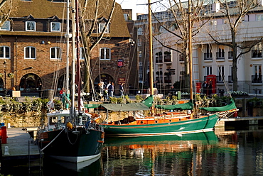 St. Katharine's Dock, London, England, United Kingdom, Europe