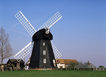 Windmill, Loosley Row, near Princes Risborough, Buckinghamshire, England, United Kingdom, Europe