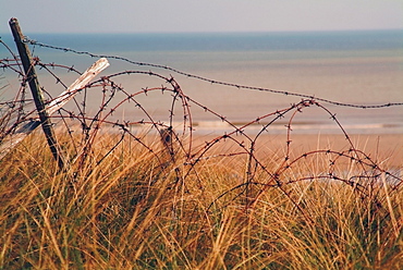 Utah Beach, where American Forces landed on D-Day in June 1944 during the Second World War, Calvados, Normandie (Normandy), France, Europe