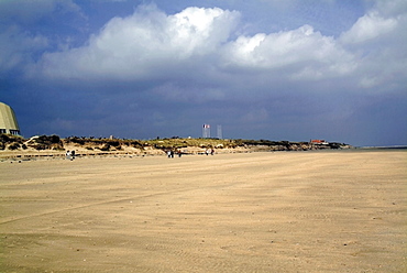 Utah Beach, where American Forces landed on D-Day in June 1944 during the Second World War, Calvados, Normandie (Normandy), France, Europe