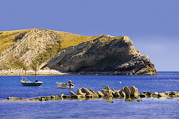 Lulworth Cove, Dorset, England, United Kingdom, Europe