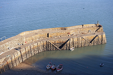 Clovelly harbour, Devon, England, United Kingdom, Europe