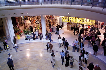 Interior, Bull Ring Shopping Centre, Birmingham, England, United Kingdom, Europe