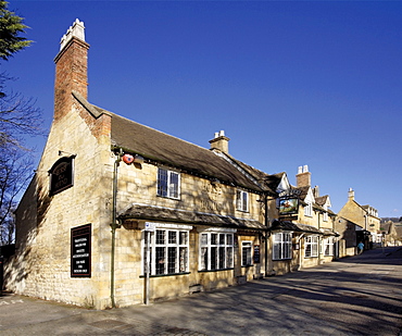 Horse and House pub, High Street, Broadway, the Cotswolds, Worcestershire, England, United Kingdom, Europe