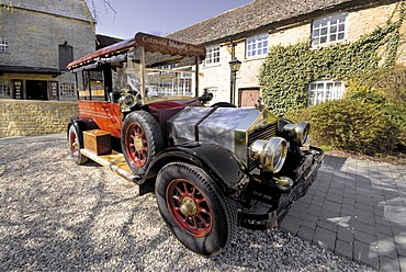 Vintage Car Museum, Bourton on the Water, the Cotswolds, Gloucestershire, the Cotswolds, England, United Kingdom, Europe