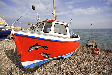 Holiday resort village of Beer, South Devon, England, United Kingdom, Europe