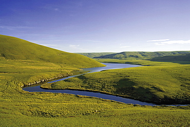 The Elan Valley, site of reservoirs providing water for Birmingham, Powys, Wales, United Kingdom, Europe