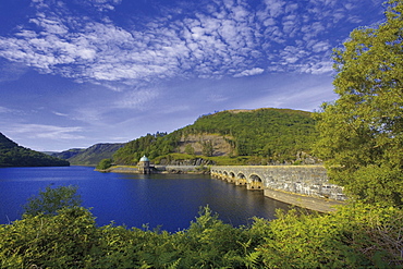 The Elan Valley, site of reservoirs providing water for Birmingham, Powys, Wales, United Kingdom, Europe