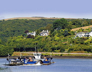 River Dart ferry, Dartmouth, South Hams, Devon, England, United Kingdom, Europe