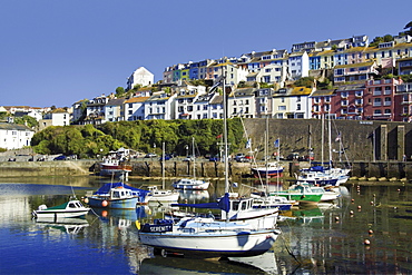 Brixham harbour, Devon, England, United Kingdom, Europe