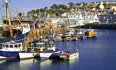 Brixham harbour, Devon, England, United Kingdom, Europe