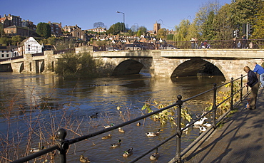 River Severn, Bridgnorth, Shropshire, England, United Kingdom, Europe